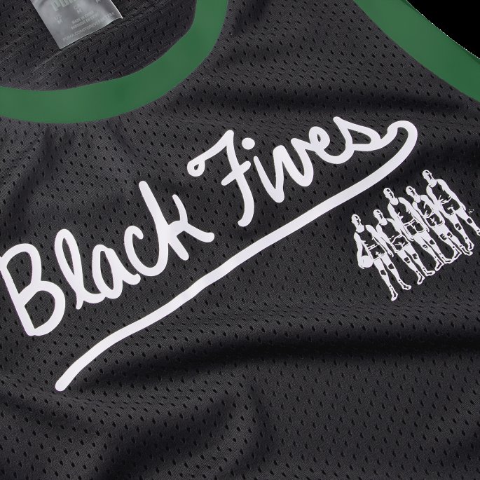 Puma På Tilbud X The Black Fives Ballroom Basketballtrøye For Menn Svart
