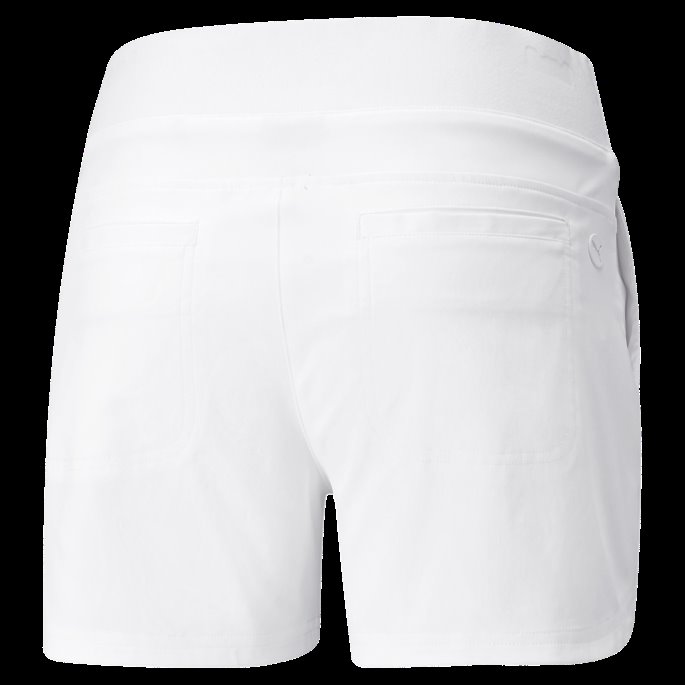 Puma På Tilbud Knallhvit Bahama Golfshorts For Kvinner