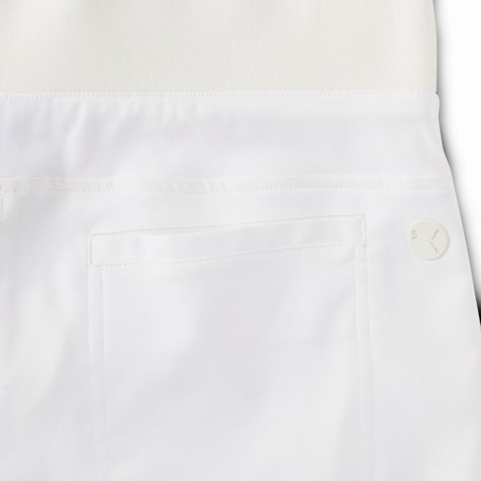 Puma På Tilbud Knallhvit Bahama Golfshorts For Kvinner