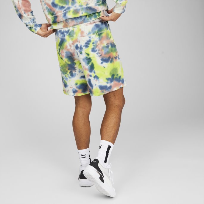 Sitron Sherbert Puma På Salg Pivot 8" Basketballshorts For Menn