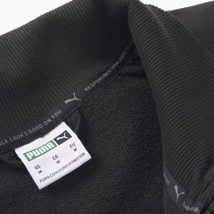 Puma På Tilbud Svart Re:t7 Banetreningsjakke For Menn