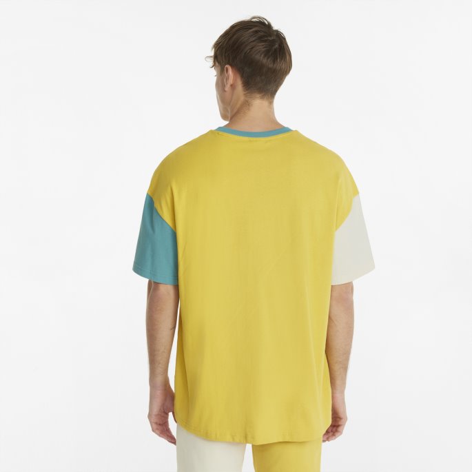 Bambus Puma På Salg Klassikere Blokk Boksy Herre-t-skjorte