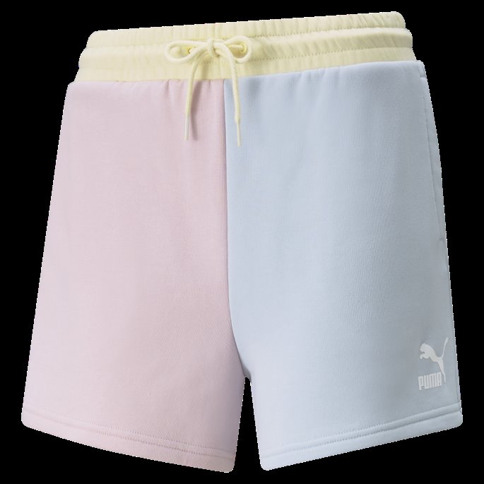 Klassikere Blokk Høye Dameshorts Puma På Tilbud Arktisk Is-kritt Rosa