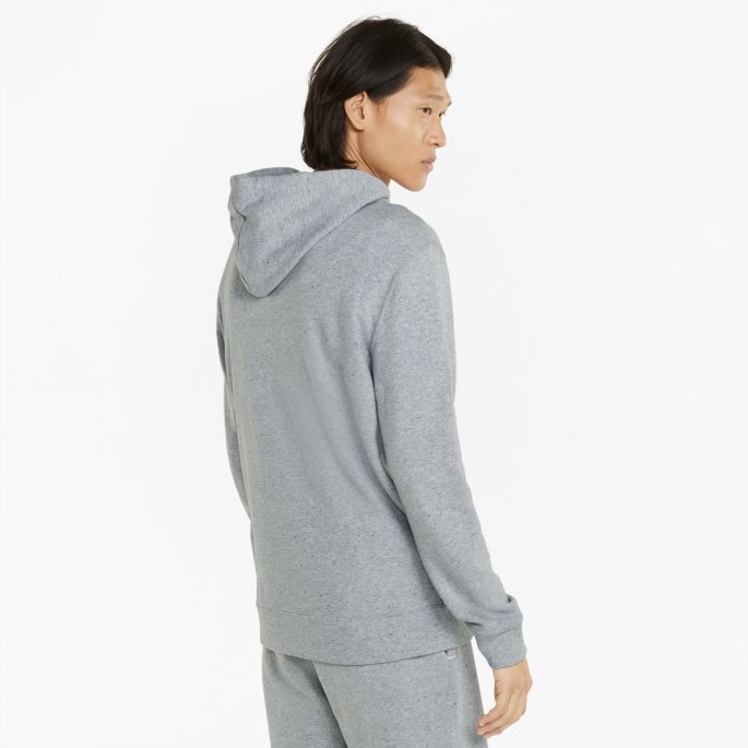 Lys Grå Lyng Re:collection Hettegenser For Menn Puma På Tilbud