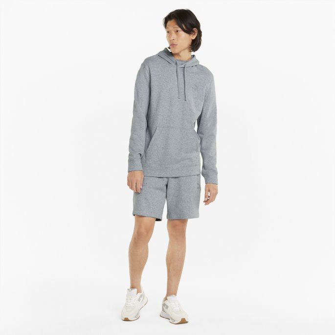 Lys Grå Lyng Re:collection Hettegenser For Menn Puma På Tilbud
