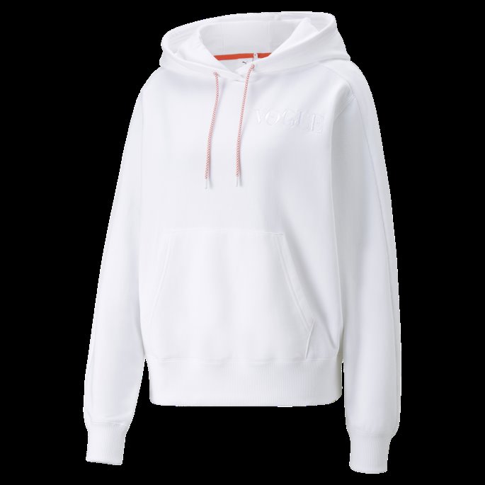 Puma På Tilbud X Vogue Hettegenser For Kvinner Hvit