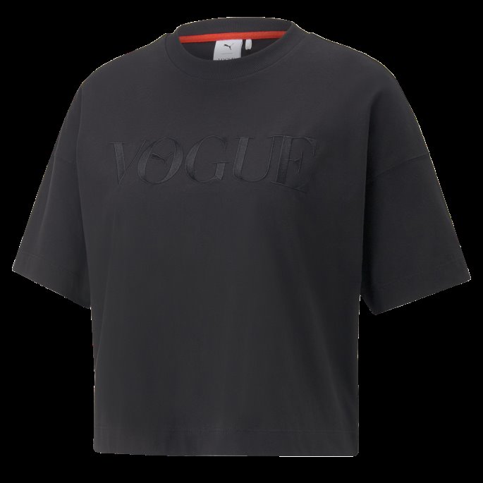 Puma På Tilbud X Vogue Grafisk T-skjorte For Kvinner Svart