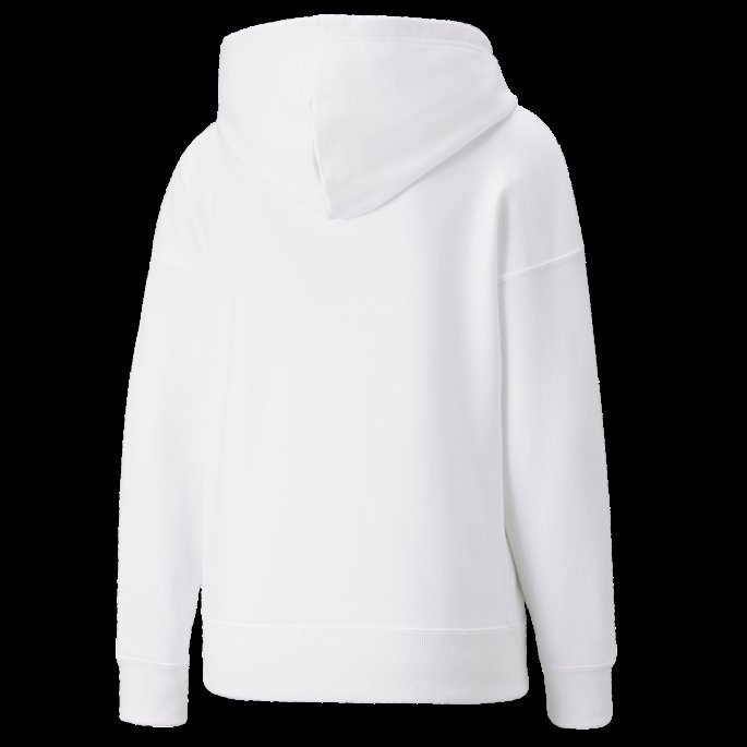 Puma På Tilbud Crystal Galaxy Graphic Hettegenser For Kvinner Hvit