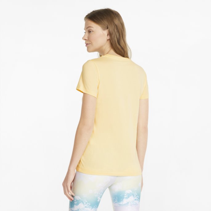 Puma På Salg Crystal Galaxy Grafisk Dame T-skjorte Anis Blomst