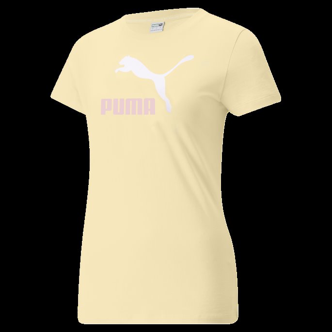 Classics Logo Interesse Dame T-skjorte Anis Blomst Puma På Salg