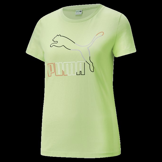 Puma På Salg Butterfly Mis Grafisk Damet-skjorte