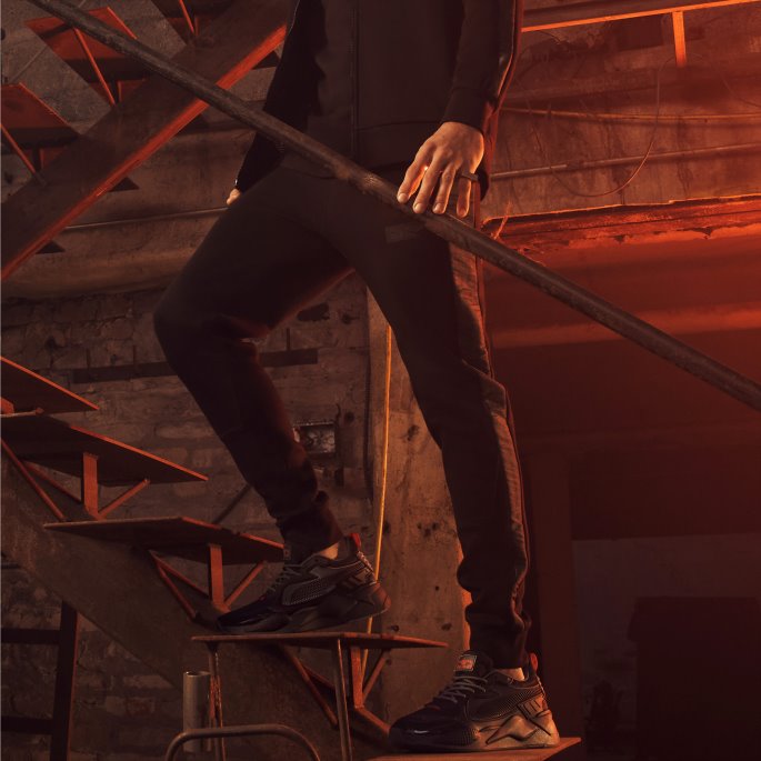 Puma På Tilbud X Batman T7 Treningsbukser For Menn Svart