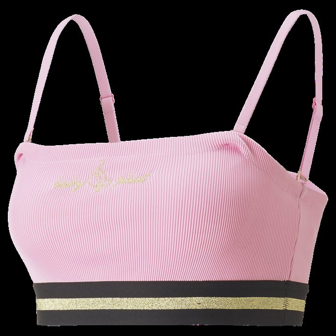 Puma På Tilbud X Baby Phat Elegant Ribbet Bralette Bonbon
