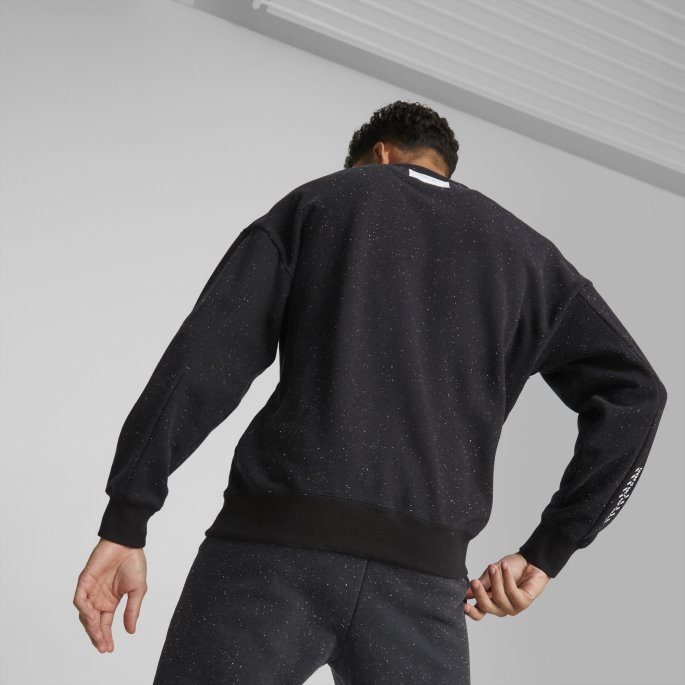 Bmw M Motorsport Re:collection Crew Neck Sweatshirt Herre Puma På Tilbud Svart