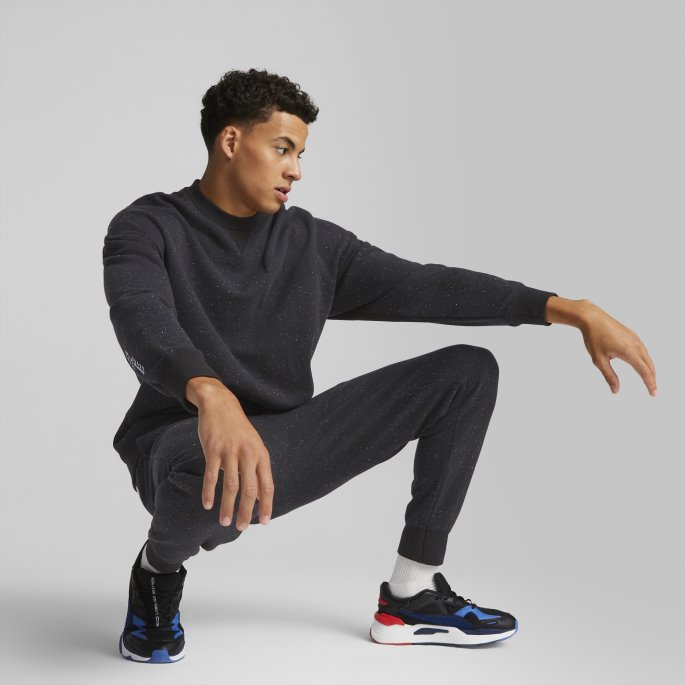 Bmw M Motorsport Re:collection Crew Neck Sweatshirt Herre Puma På Tilbud Svart