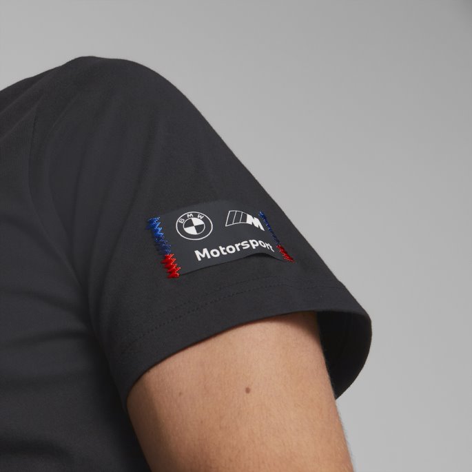 Puma På Tilbud Bmw M Motorsport Statement Bilgrafikk Herre T-skjorte Svart