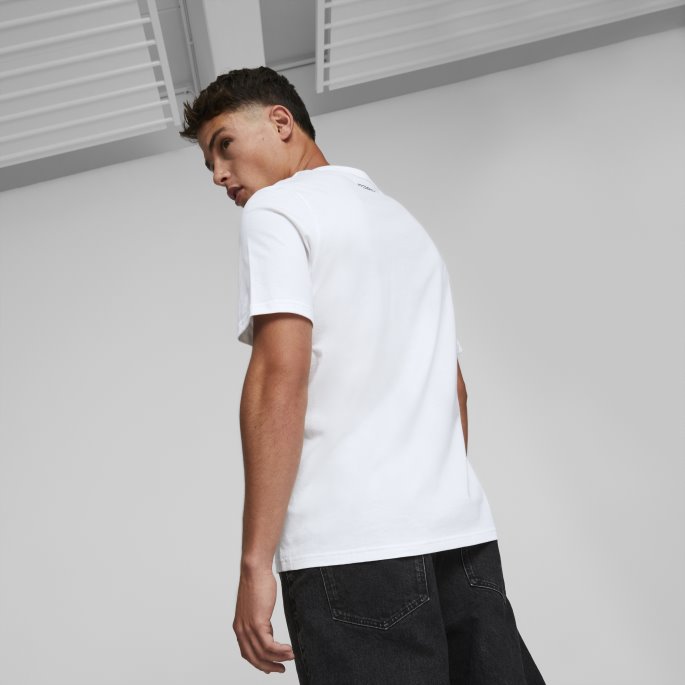 Porsche Legacy Statement Motorsport Tee Menn Puma På Tilbud Hvit