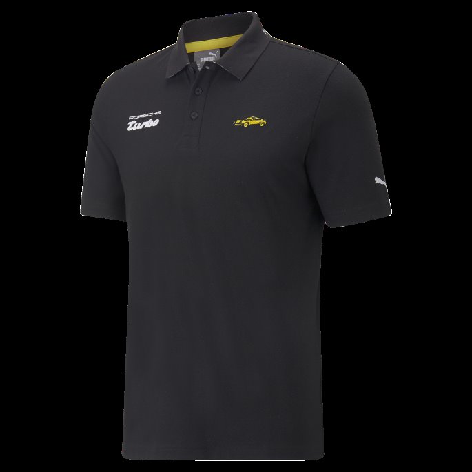 Porsche Legacy Poloskjorte Menn Svart Puma På Salg