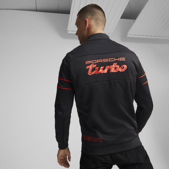 Porsche Legacy Sds Treningsjakke For Menn Svart Puma På Salg