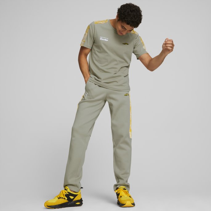 Puma På Tilbud Porsche Legacy T7 Joggebukser For Menn Pebble Grey