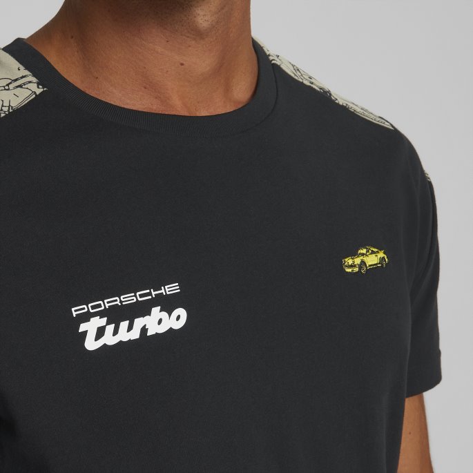 Porsche Legacy T7 Motorsport Tee Menn Svart Puma På Salg