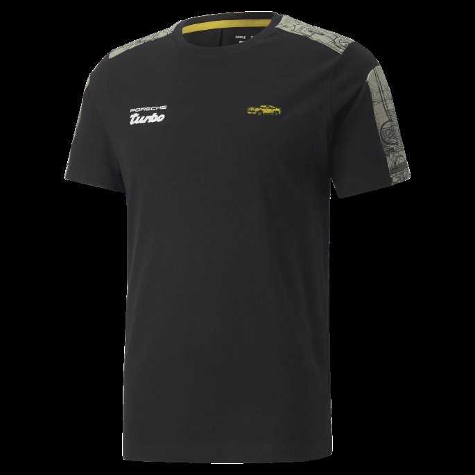 Porsche Legacy T7 Motorsport Tee Menn Svart Puma På Salg