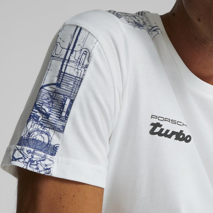 Puma På Tilbud Porsche Legacy T7 Motorsport Tee Herre Hvit