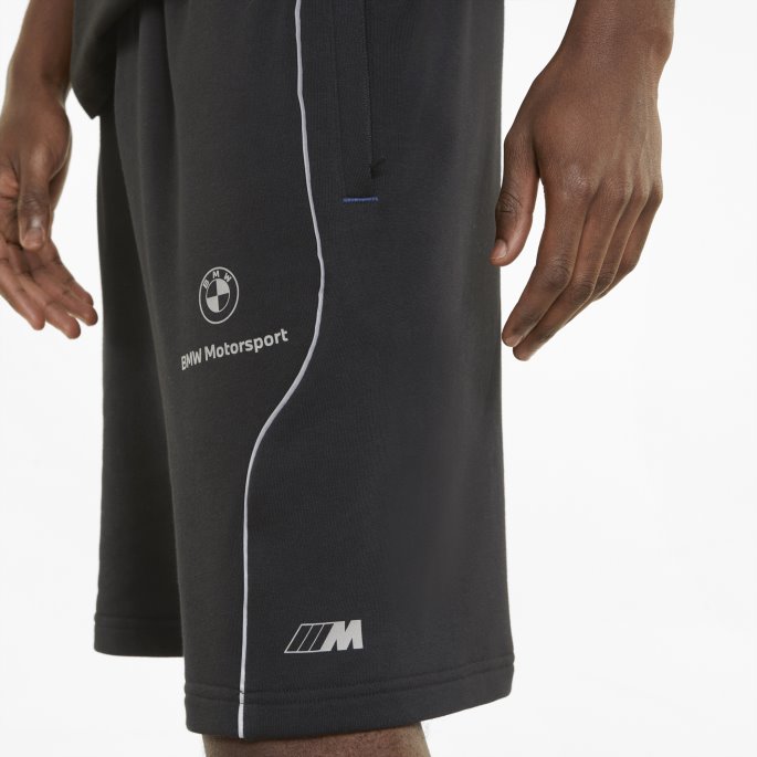 Bmw M Motorsport Nightride Shorts For Menn Svart Puma På Tilbud