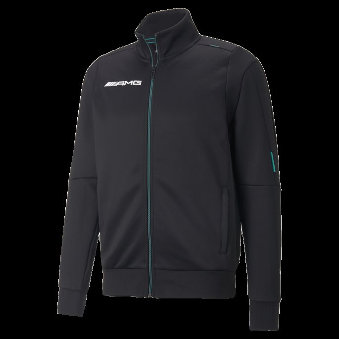 Puma På Tilbud Mercedes-amg Petronas Motorsport Formula One Mt7 Treningsjakke Herre Svart