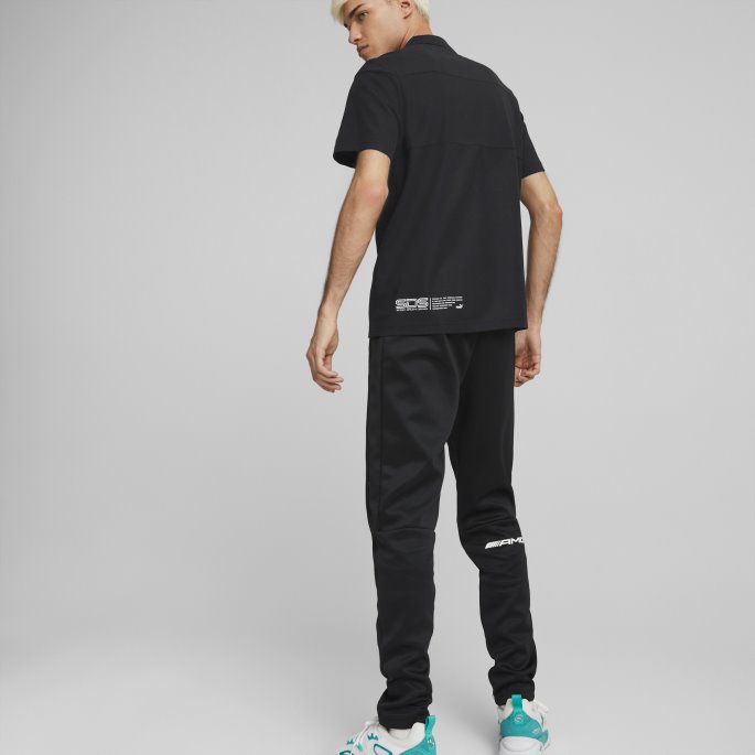 Mercedes-amg Petronas Motorsport Formula One Mt7 Treningsbukser For Menn Svart Puma På Salg