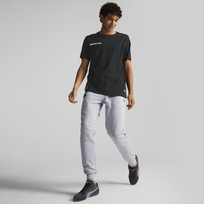 Puma På Salg Mercedes-amg Petronas Motorsport Formula One Mt7 Tee Herre Svart