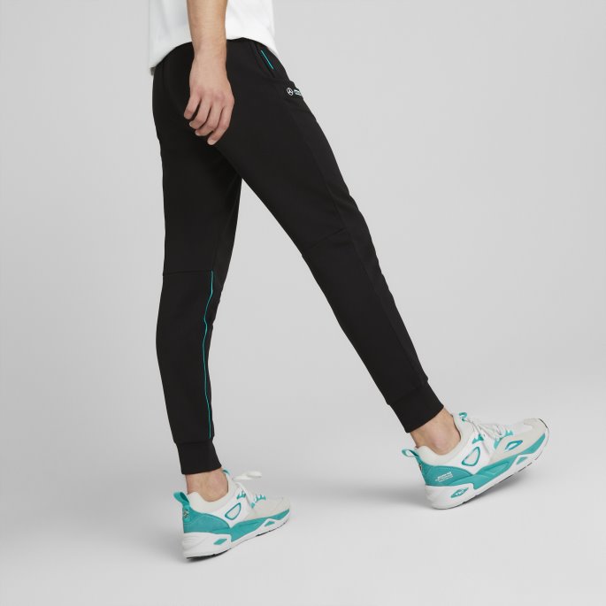 Svart Mercedes-amg Petronas Motorsport Formula One Joggebukse For Menn Puma På Salg