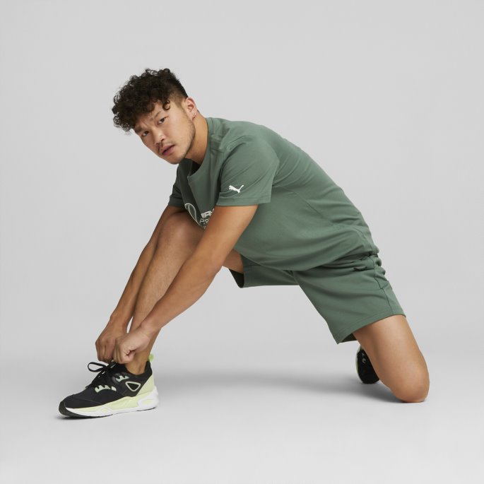 Deep Forest Mercedes-amg Petronas Motorsport F1 Sweatshorts For Menn Puma På Salg