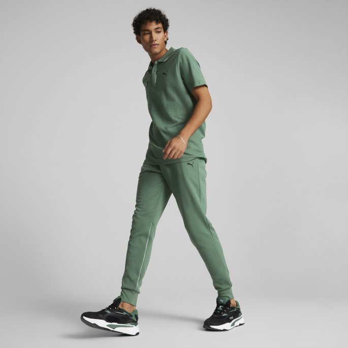 Mercedes-amg Petronas Motorsport Formula One Poloskjorte Menn Deep Forest Puma På Salg