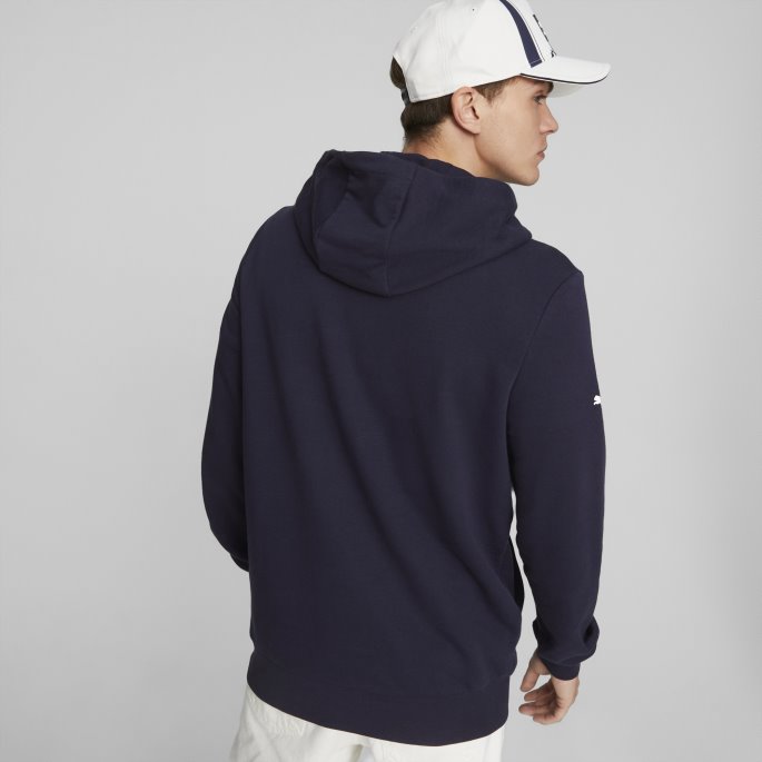 Red Bull Racing Dynamisk Bull Logo Hettegenser Menn Puma På Salg Nattehimmel