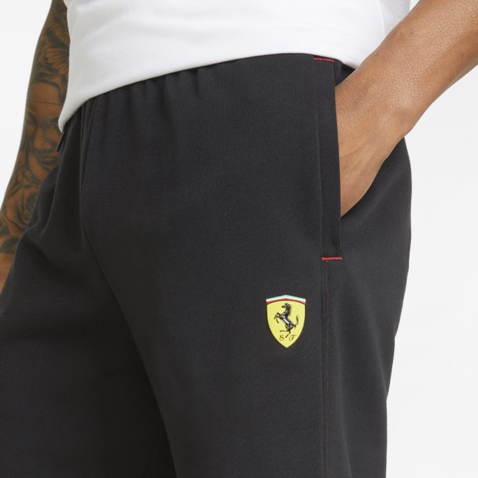 Puma På Tilbud Scuderia Ferrari Nightride Herreshorts Svart