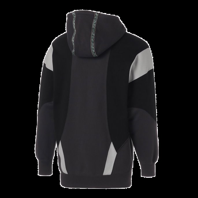 Puma På Tilbud X Market Avslappet Hettegenser For Menn Phantom Black