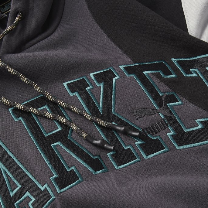 Puma På Tilbud X Market Avslappet Hettegenser Herre Phantom Black