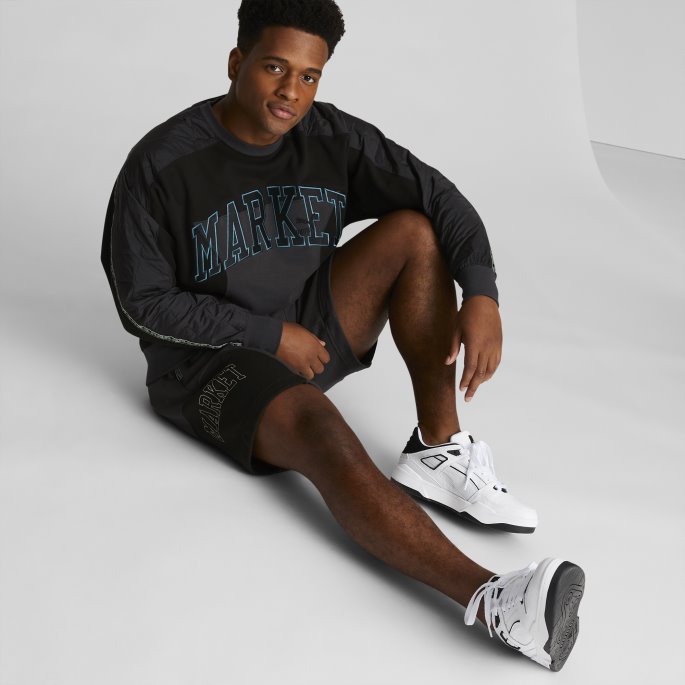 Puma På Tilbud X Market Strikkeshorts For Menn Fantomsvart