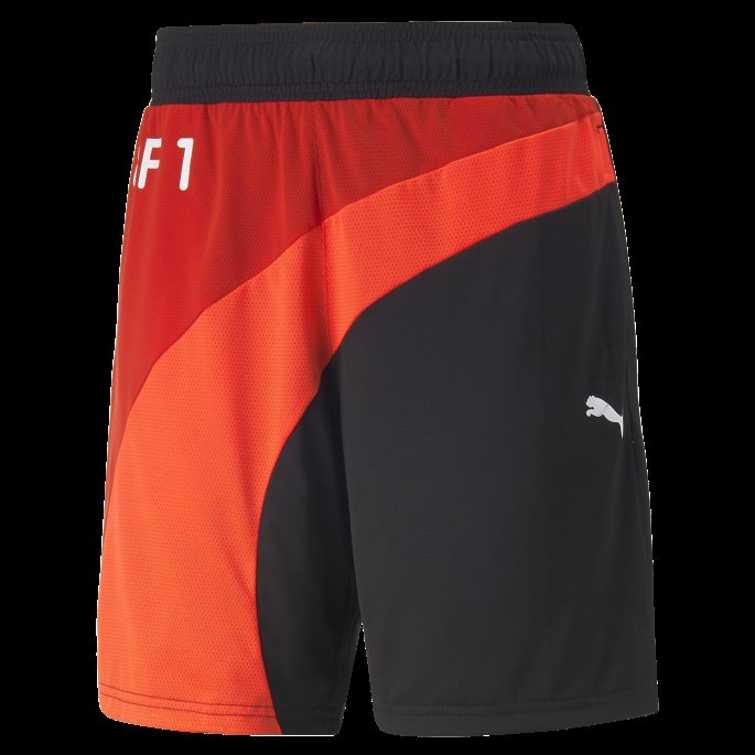 Svart One Of One Flare Basketballshorts For Menn Puma På Salg