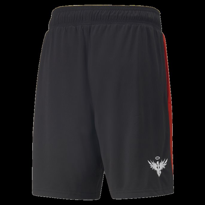 Svart One Of One Flare Basketballshorts For Menn Puma På Salg