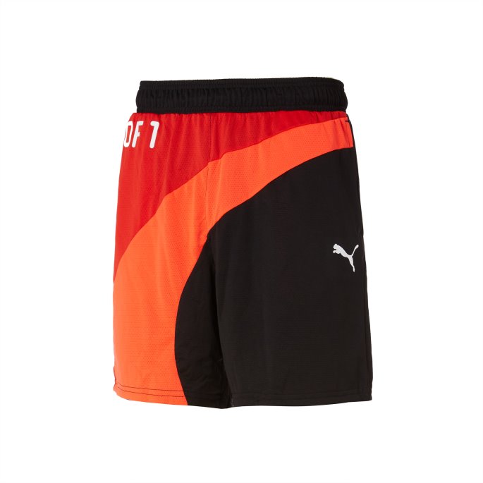 One Of One Flare Basketballshorts For Menn Puma På Tilbud Svart