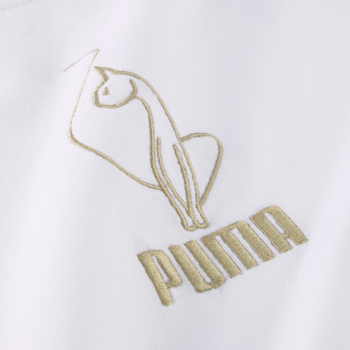 Puma På Tilbud X Baby Phat Hard Fitted T-skjorte Hvit