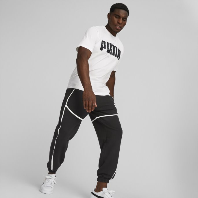 Hvit Puma På Tilbud X Joshua Vides Herre-t-skjorte