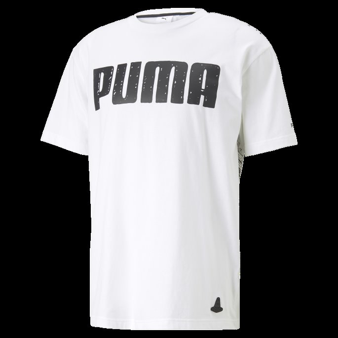 Hvit Puma På Tilbud X Joshua Vides Herre-t-skjorte