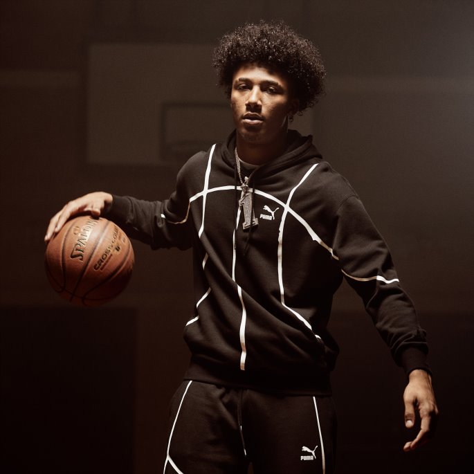 Puma På Tilbud X Joshua Vides Svart Hettegenser For Menn