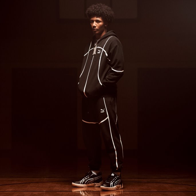 Svart Puma På Tilbud X Joshua Vides Hettegenser For Menn