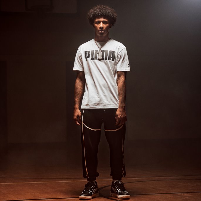 Svart Puma På Tilbud X Joshua Vides Joggebukser For Menn
