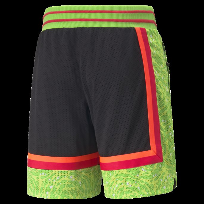 Puma På Tilbud X Rick And Morty Basketballshorts For Menn Svart