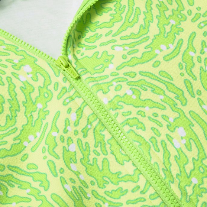 Puma På Tilbud X Rick And Morty Slime Basketball Onesie Jasmingrønn For Menn